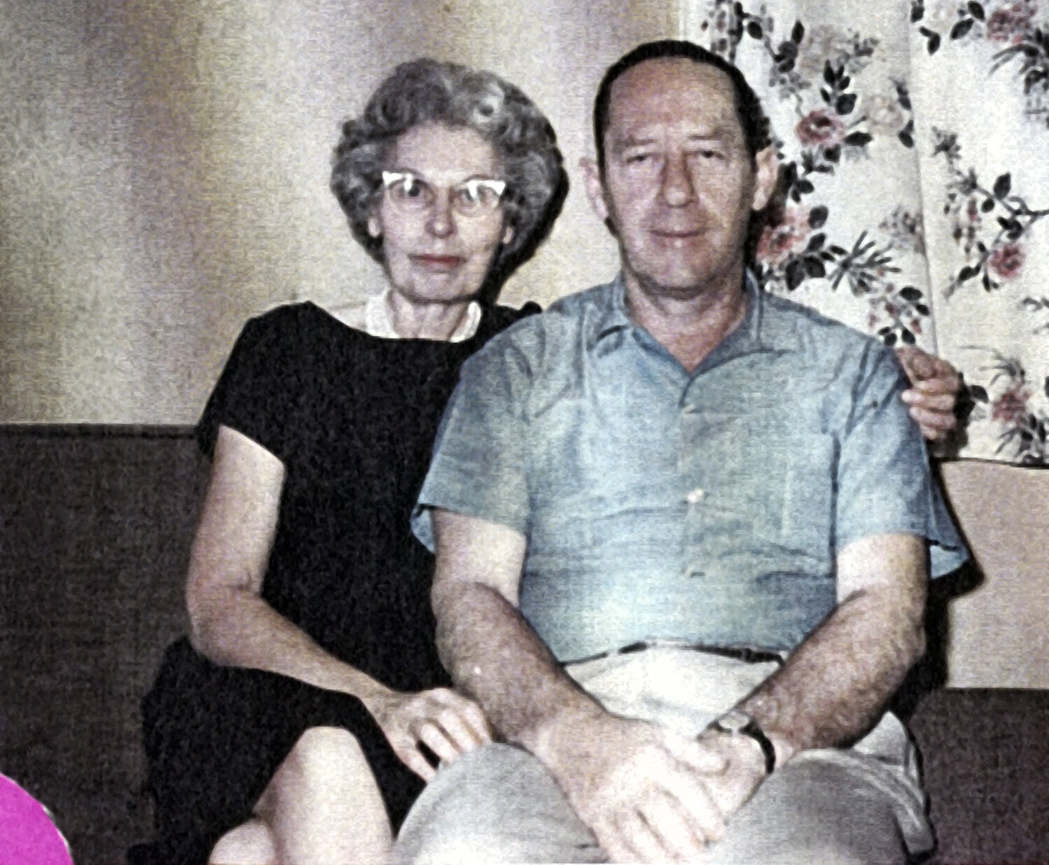 Viola “Vi” and Ted McGill are pictured at home in this photo provided by O Bee Credit Union.